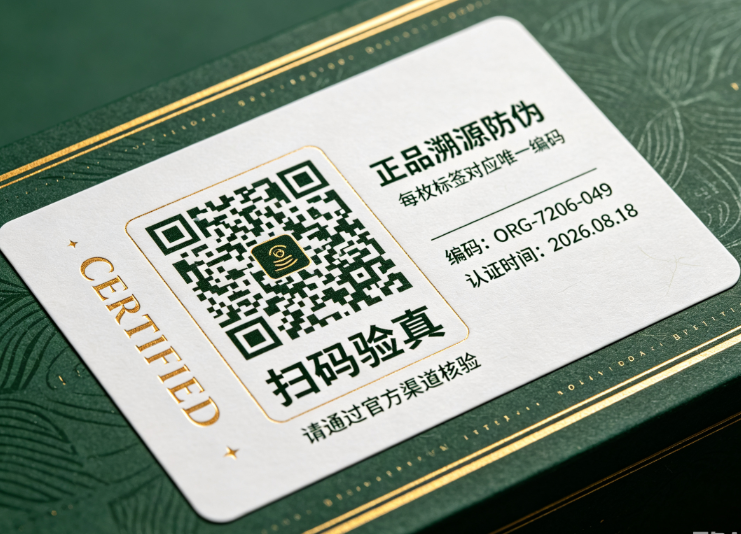 智能防伪新体验!二维码防伪赋能全行业产品溯源升级